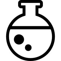 Round test tube icon