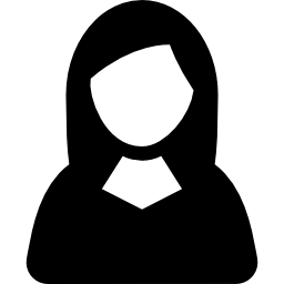 Женский аватар иконка