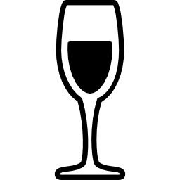 Бокал вина иконка