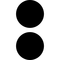 due punti verticali icona