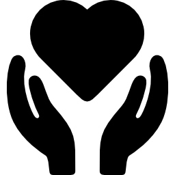 Heart insurance icon