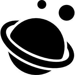planeta saturno icono