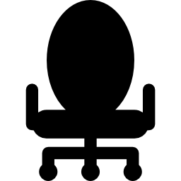Office armchair icon