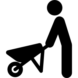 Wheelbarrow icon