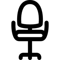 Office armchair icon