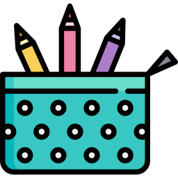 Pencil case icon