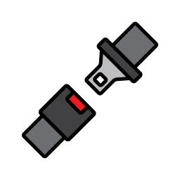 Seat belt icon