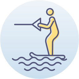 narciarstwo wodne ikona