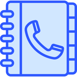 Phone book icon