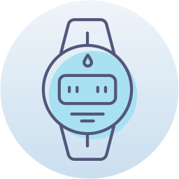 Fitness watch icon