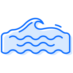 olas de agua icono
