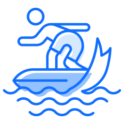 prancha de surf Ícone