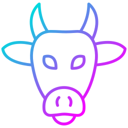 vaca icono