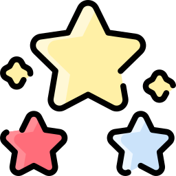 5 estrellas icono