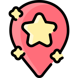 pin de ubicación icono