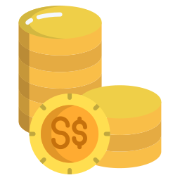 Singapore dollar icon