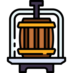 Wine press icon