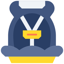 Safety belt icon