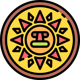 aztekischer kalender icon
