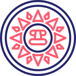 kalendarz aztecki ikona