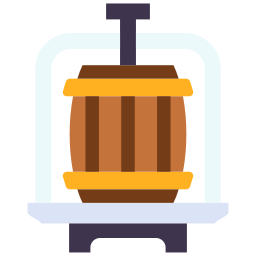 Wine press icon