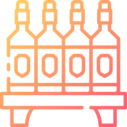 półka na wino ikona