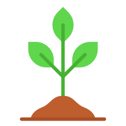 Growing plant icon