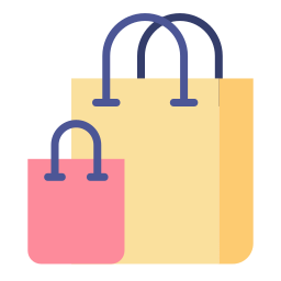 Shopping bag icon