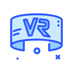 plateforme de réalité virtuelle Icône