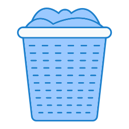 Laundry basket icon