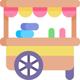 Food cart icon