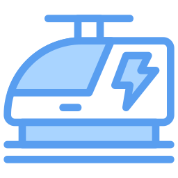 Electric train icon