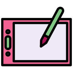 tablet de desenho Ícone