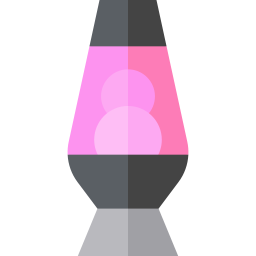 lampada lava icona