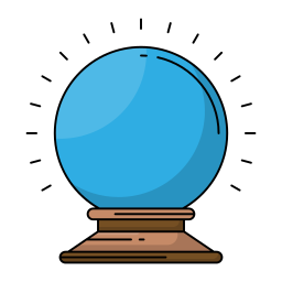 Magic ball icon