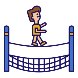 Tightrope walker icon