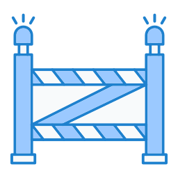 Police line icon