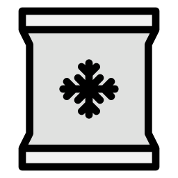 Мешок со льдом иконка