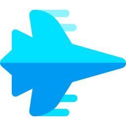 Fighter jet icon