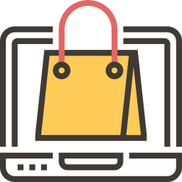 Online shop icon