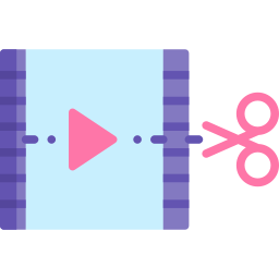 Video editing icon