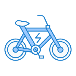 Электрический велосипед иконка