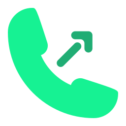 Outcoming call icon