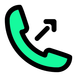 Outcoming call icon