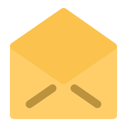 courrier ouvert Icône