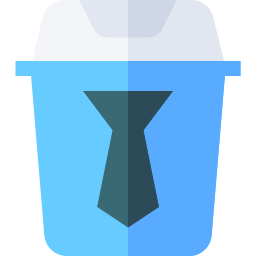 Trash bin icon