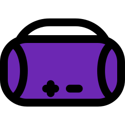 Portable speaker icon