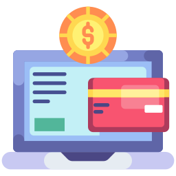 Online payment icon