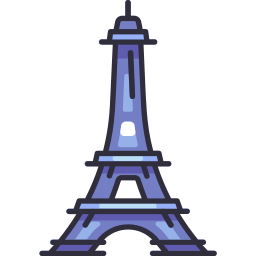 torre eiffel icono