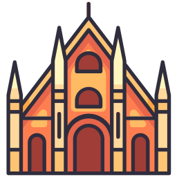 catedral de milán icono